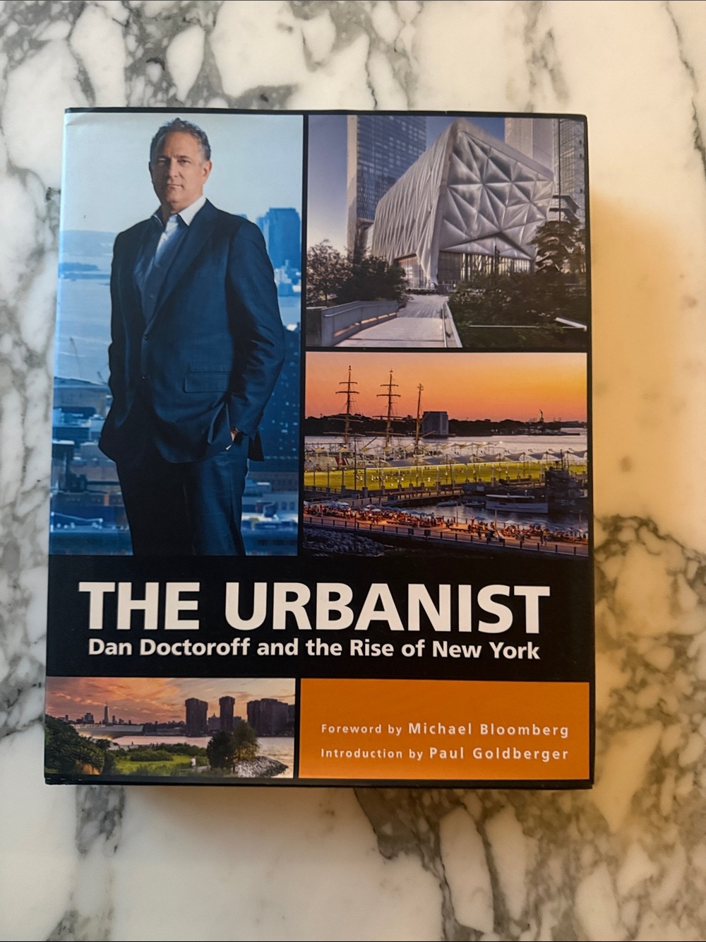 The Urbanist by Dan Doctoroff — Blue and Black Coffee Table Book